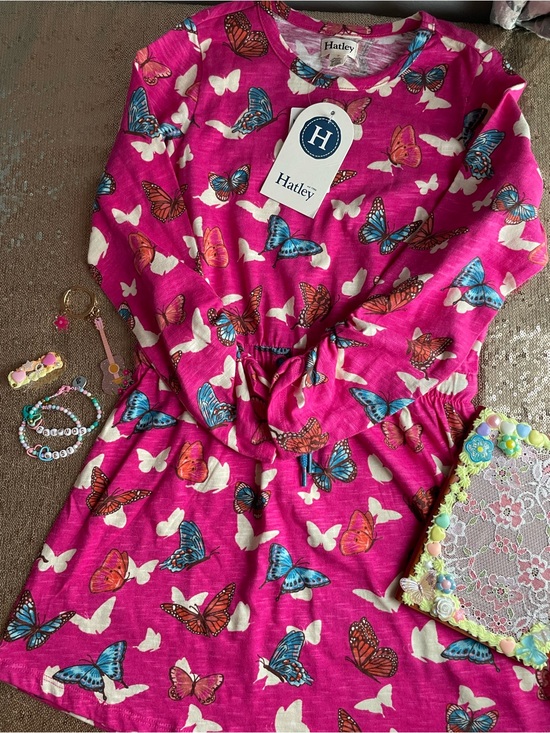 Hatley Other - Swiftie bundle! NWOT Hatley butterfly dress w/ add ons to inspire creativity!
